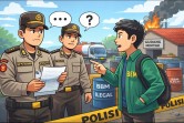 Aduan Gudang BBM Ilegal di Kandis Kian Janggal, Mahasiswa Pertanyakan Respons Polisi: Saat Ditanya Perkembangan Kasus, Kanit Reskrim Malah Kirim Surat Kampus