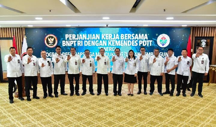 BNPT Gandeng Kemendes PDTT Sukseskan Desa Siapsiaga