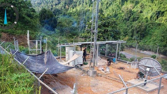 BTS BAKTI Belum Berfungsi, Warga Desa Labang di Nunukan Ancam Tarik Lahan Hibah hingga Dibongkar