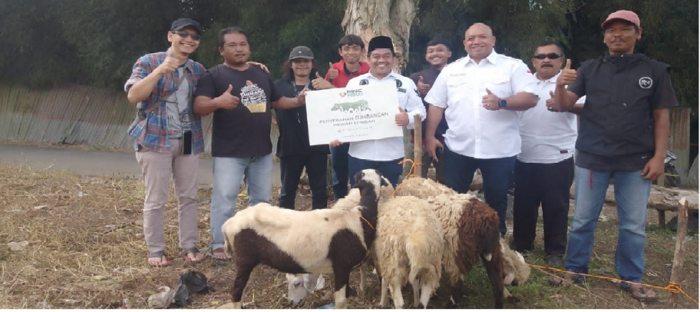 MNC Peduli dan MNC Land Salurkan Hewan Kurban, Kepala Desa Wates Ucapkan Terima Kasih