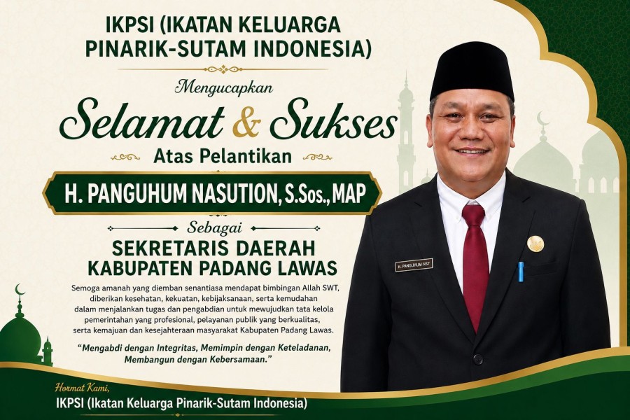 ANAK BATANGLUBU SUTAM MENEMBUS PUNCAK BIROKRASI: