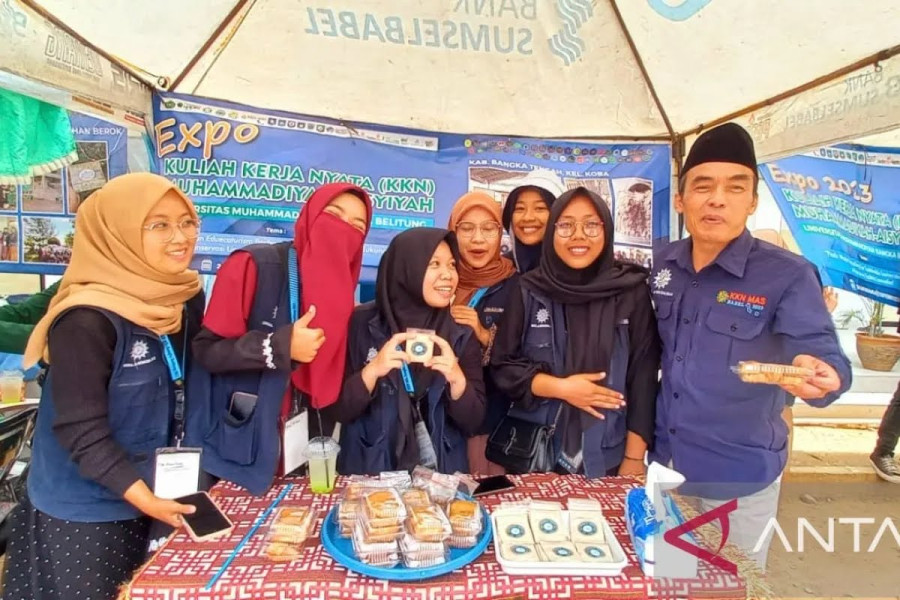 Expo KKN MAs 2023 di Unmuh Babel, mahasiswa tonjolkan produk hasil desa