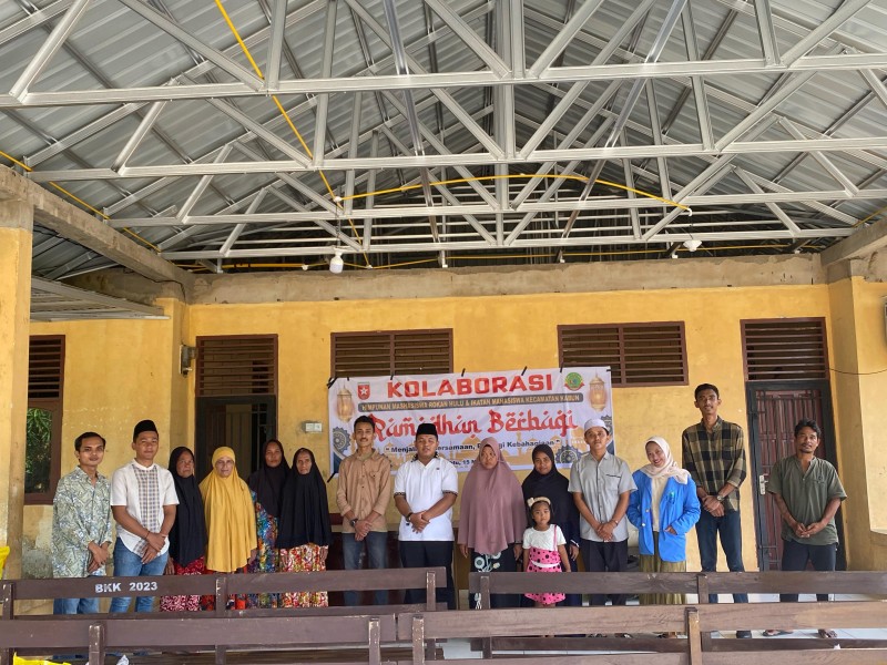 Ramadhan Berbagi: HIMAROHU-RIAU dan IMKK Bagikan Sembako Gratis di Desa Batulangkah Besar
