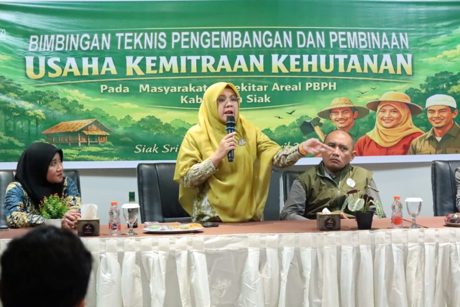 KTH Tak Bisa Sendiri, Bupati Siak Tegaskan Pentingnya Pendampingan