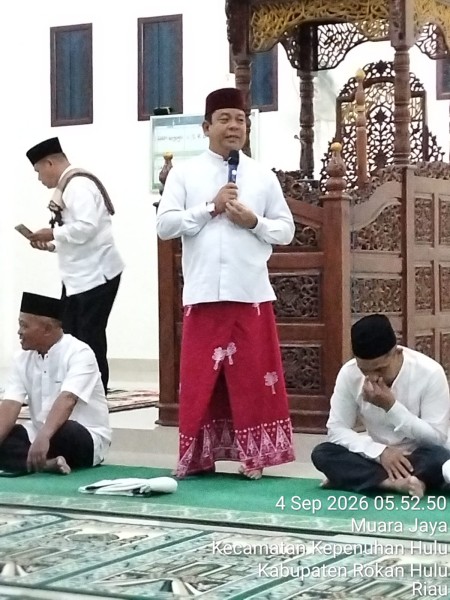 Wabup Rohul Safaruddin Poti Hadiri GSSB di Muara Jaya, Tekankan Penguatan Iman dan Persaudaraan