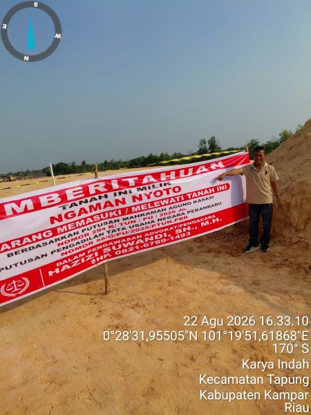DPW LSM KOREK Riau Desak Kejati Riau Usut Dugaan Salah Bayar Ganti Rugi Lahan Ngaman Nyoto