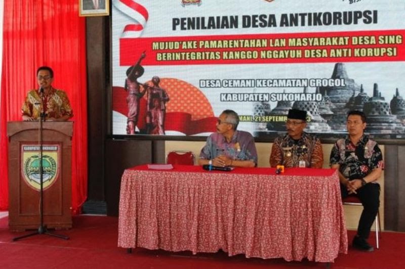 Selamat! Desa Cemani Raih Predikat Desa Anti Korupsi di Sukoharjo