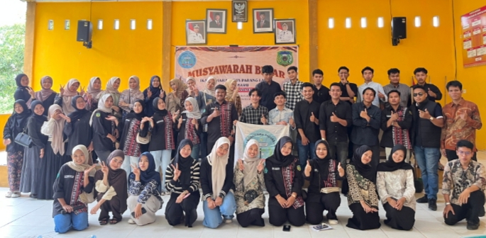 MUBES XI IMAPALA PEKANBARU TETAPKAN ARDIAN FARMADI SIREGAR SEBAGAI KETUA UMUM TERPILIH YANG KE 11.