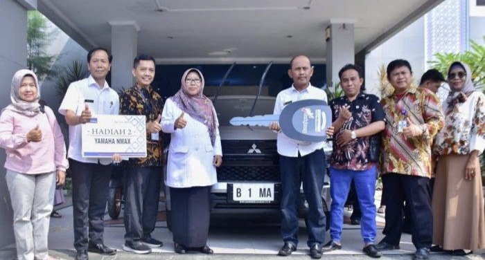 Perangkat Desa Sidaharja Kabupaten Tegal Menangkan Hadiah Utama Mobil Xpander Dari Bank Jateng