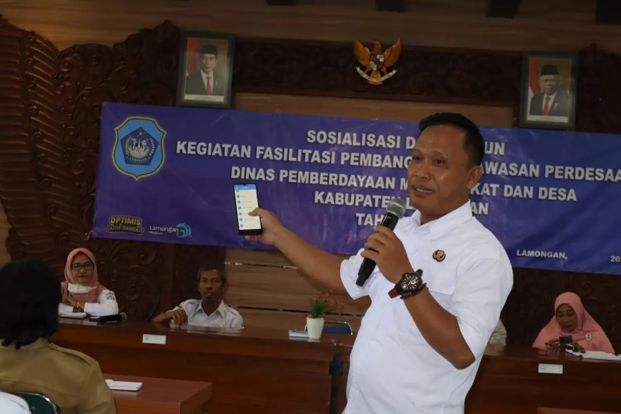 Dinas Pemberdayaan Masyarakat Lamongan Dorong Inovasi Desa Menuju Smart Village