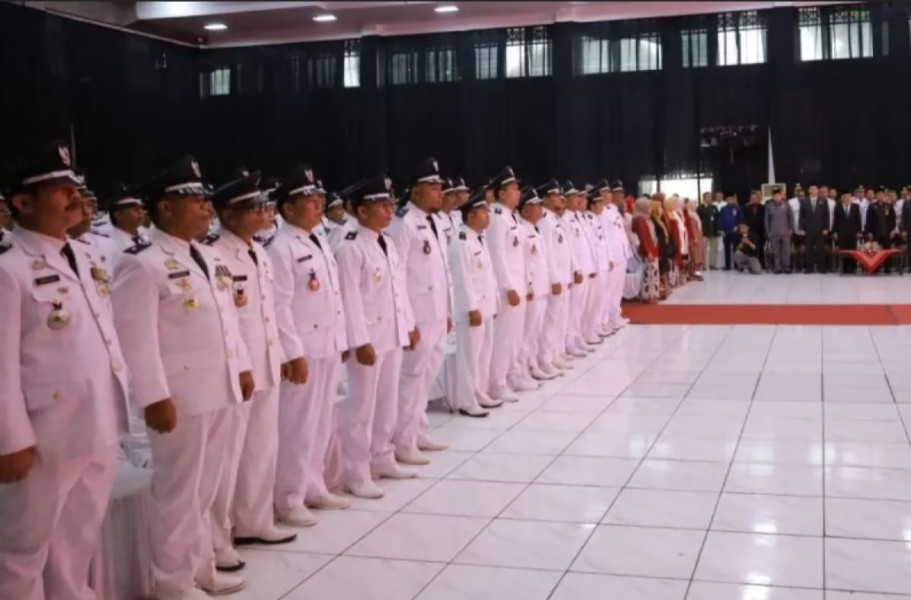 Pengukuhan kades delapan tahun jadi semangat memajukan desa