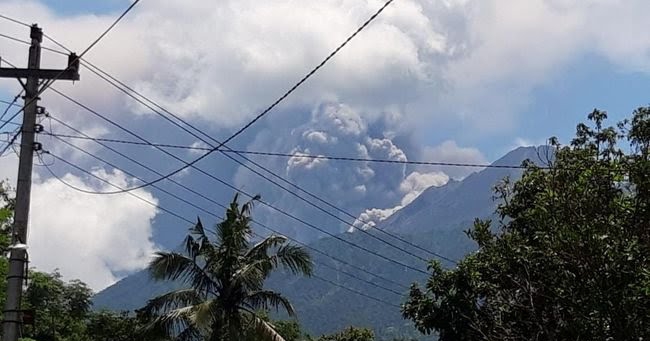 Gunung Merapi Erupsi, 5 Desa di Magelang Jateng Kena Hujan Abu