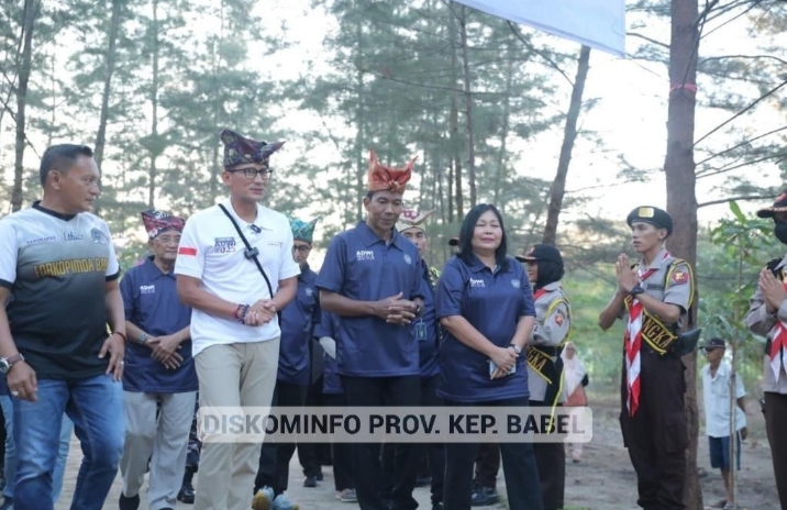 Menparekraf Sandiaga Uno Resmikan Desa Wisata Tari Rebo