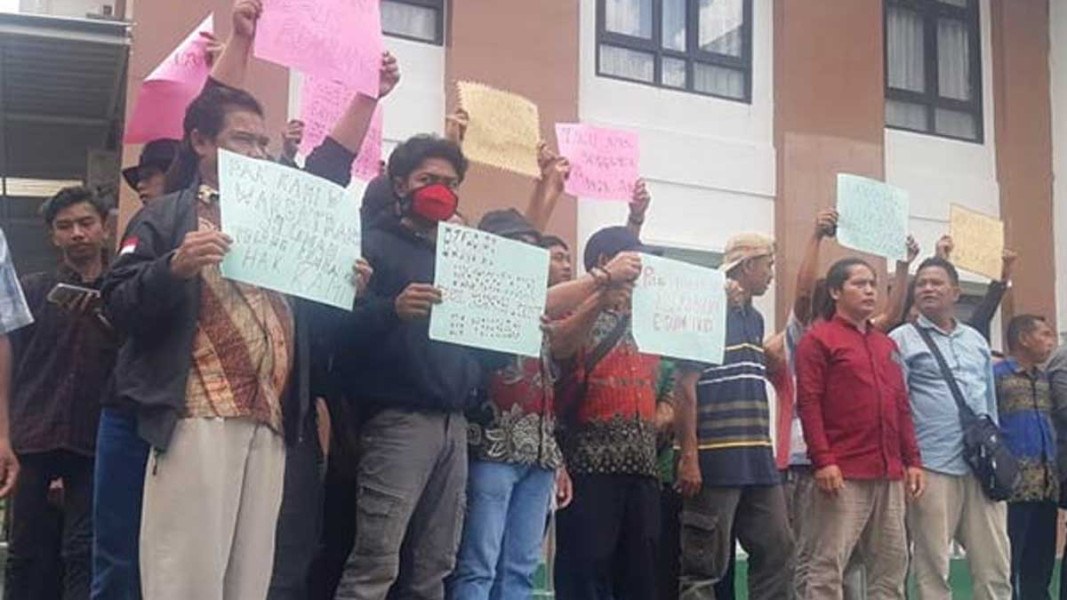 Masyarakat Desa Waringin Agung Gugat PT BUM, Minta Lahan Sawit-nya Dikembalikan