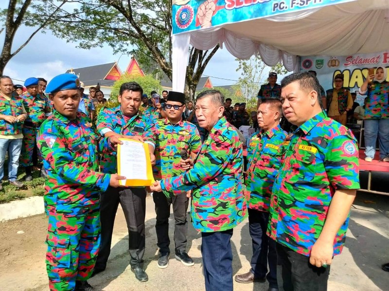 wakil sekretaris pc f-spti rohul, Rizki Arya sebut Pc f-spti rohul siap hadapi kelompok spti manapun