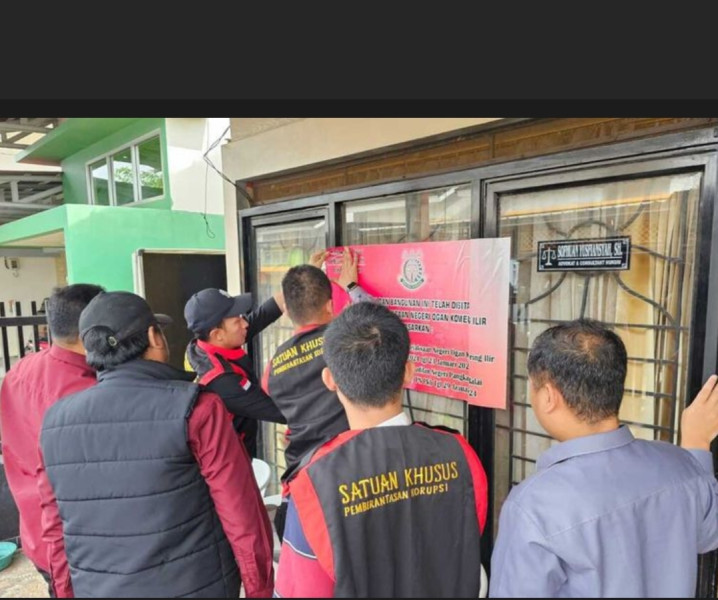 Diduga Hasil Korupsi, Rumah Mantan Kades di Sumsel Disita Jaksa