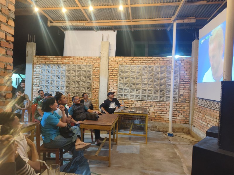 Nobar Piala Dunia 2026 di Kecamatan Salo, Camat Sofiandi: Pererat Silaturahmi dan Berdayakan UMKM