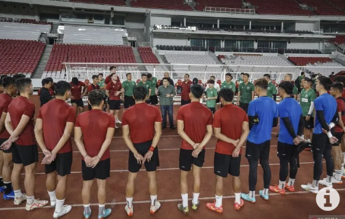 Jokowi saksikan laga Kualifikasi Piala Dunia Indonesia-Brunei di GBK
