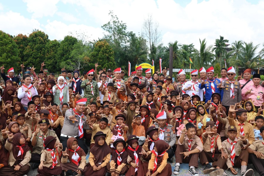 Menembus Pesisir Teluk Lanus, Ekspedisi Merah Putih Presisi Polda Riau Hadirkan Layanan dan Harapan bagi Warga