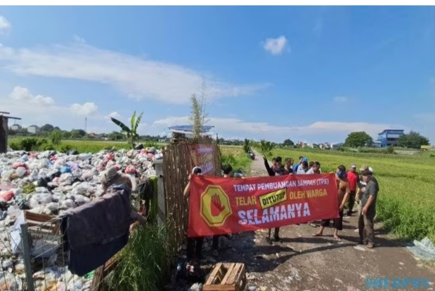 Bermasalah, Tempat Pembuangan Sampah Desa Sawahan Boyolali Ditutup Paksa Warga