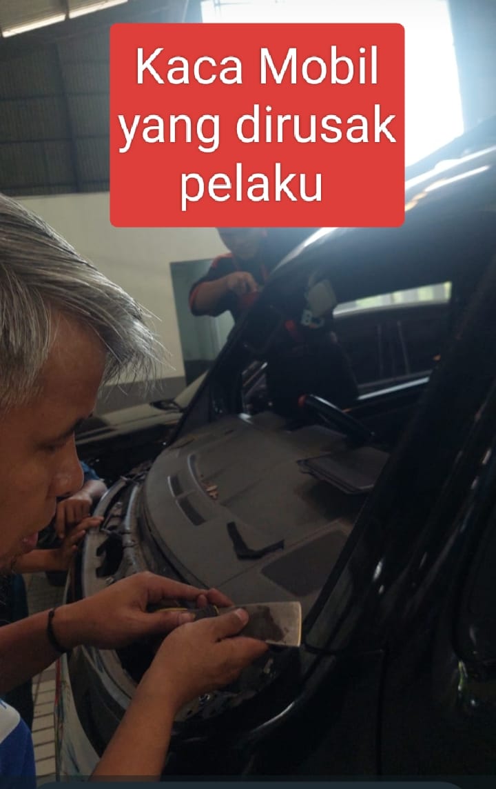 PELAKU DIDUGA RUSAK MOBIL PENGANGKUT SAMPAH, RESMI DILAPORKAN KE POLRESTA PEKANBARU
