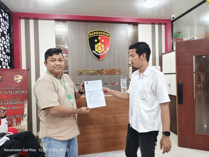 Ketua Umum LSM AMATIR Diduga Minta Hentikan Kritik, LHI Riau Tetap Laporkan Dugaan Korupsi UIN Suska ke Polda Riau 