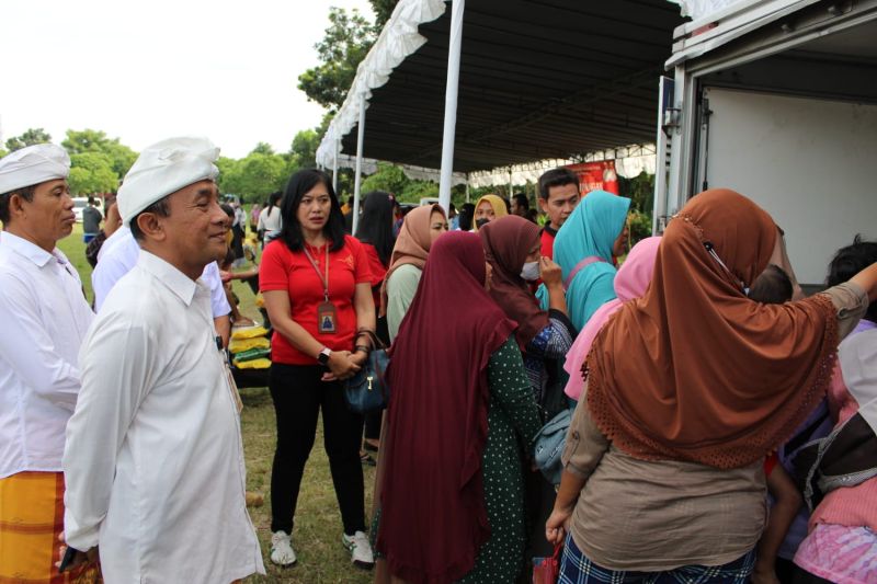 Pemkot Denpasar gencarkan pasar murah di desa guna kendalikan inflasi