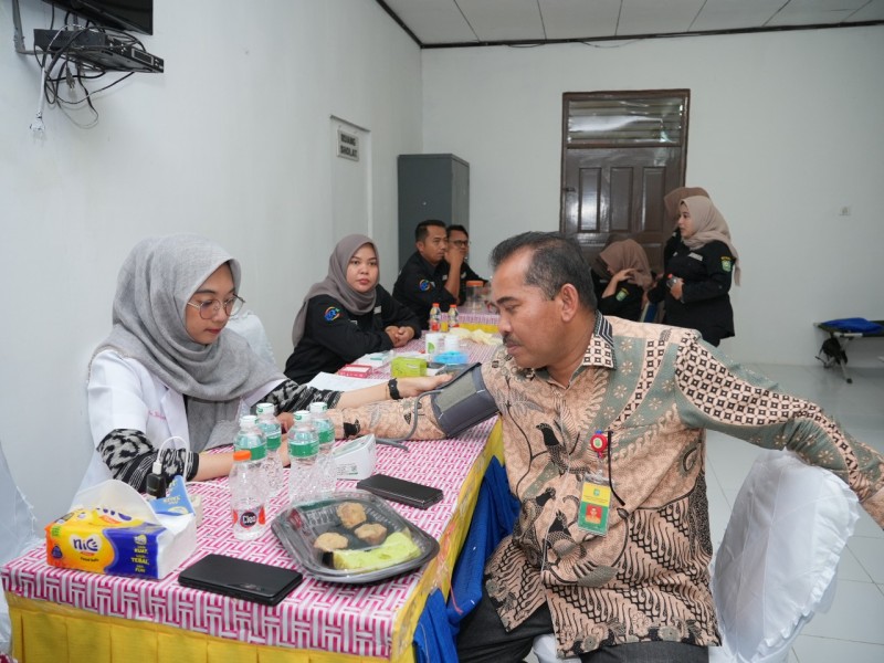 Peringati HUT PGRI ke-80, PGRI Siak Gelar Donor Darah: 36 Kantong Terkumpul