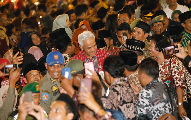 Ganjar Puji Desa-Desa di Jateng Makin Cerdas dan Inovatif Kelola Bankeu